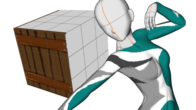 Draw on 3D models