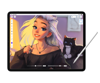 Draw on iPad and Android tablets